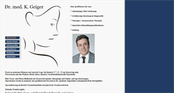 Desktop Screenshot of hno-dr-geiger.de